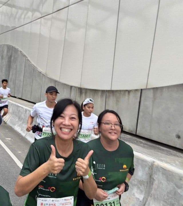 百位校長一對一與學生跑街馬 一場超越10公里的生命教育馬拉松_2