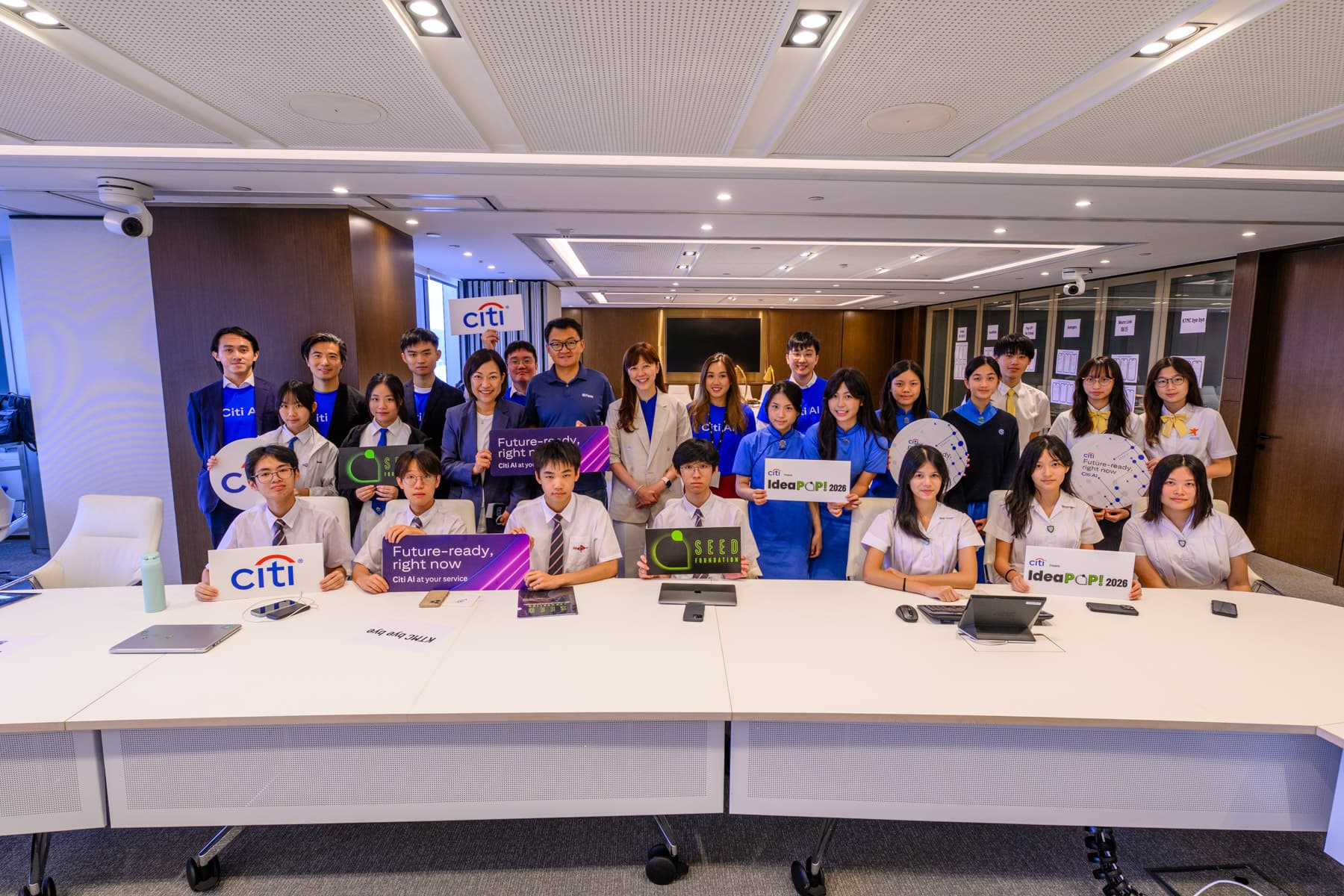 從 Citi 呈獻 IdeaPOP! 2026 比賽舞台延伸 決賽隊伍賽後工作坊_5